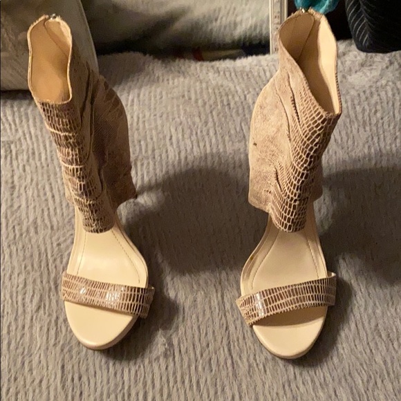 BCB Generation "maemi" snakeskin heels - Picture 1 of 4